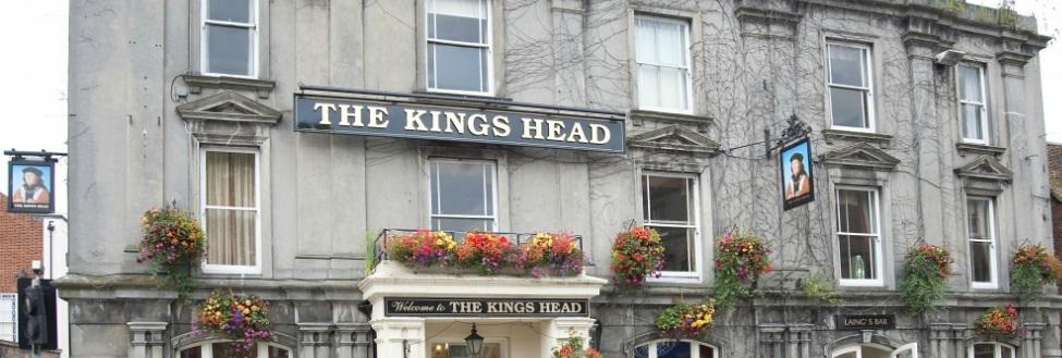 King'S Head Hotel By Greene King Inns Wimborne Minster Exteriör bild